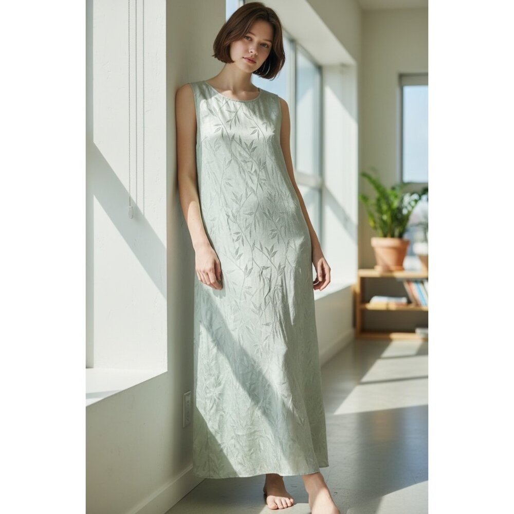 DBY Ltd. vintage Maxi Dress Green Size 15/16 Phoebe